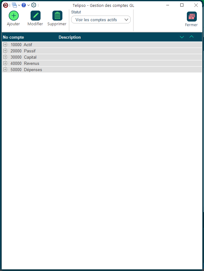 Comptes gl