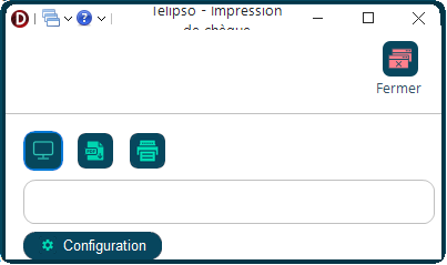 Rapport chèque