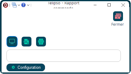 Rapport commande