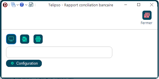 Rapport conciliation bancaire