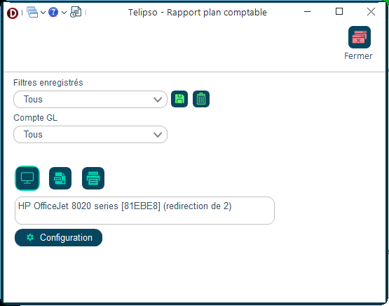 Rapport plan comptable